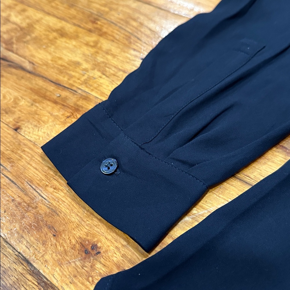 LOFT Navy Blue Tunic shirt - Medium - Picture 6 of 11